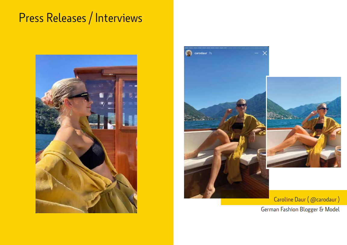 German Fashion Writer and Blogger Caroline Daur