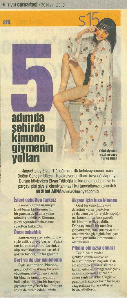 Hürriyet Stil - 5 Adımda Şehirde Kimono Giymenin Yolları