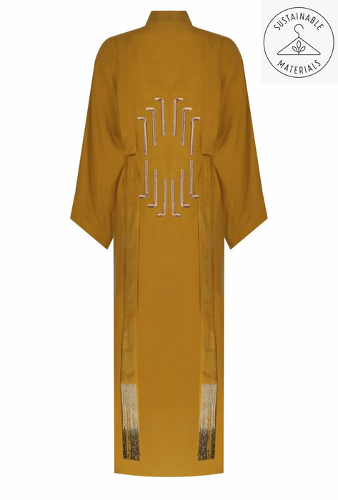 ART DECO YELLOW KIMONO