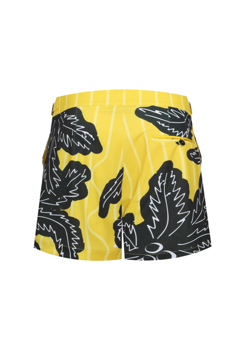 NICO YELLOW ALEC SWIM SHORT