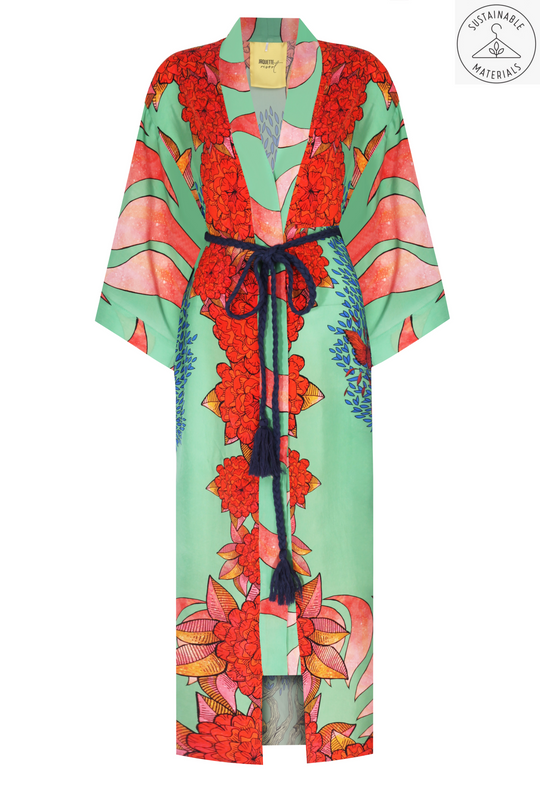 BE NATURE GIRL KIMONO